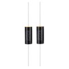 2pcs Capacitor Frequency Divider, DC 250V 1uF / 2.2uF /