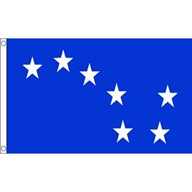 Starry Plough Royal Blue Flag 5ft x 3ft