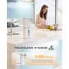 MTYGK Automatic Soap Dispenser Touchless, 6-Level Adjustable,13.5oz/400ml Rechargeabled Wall Mounted