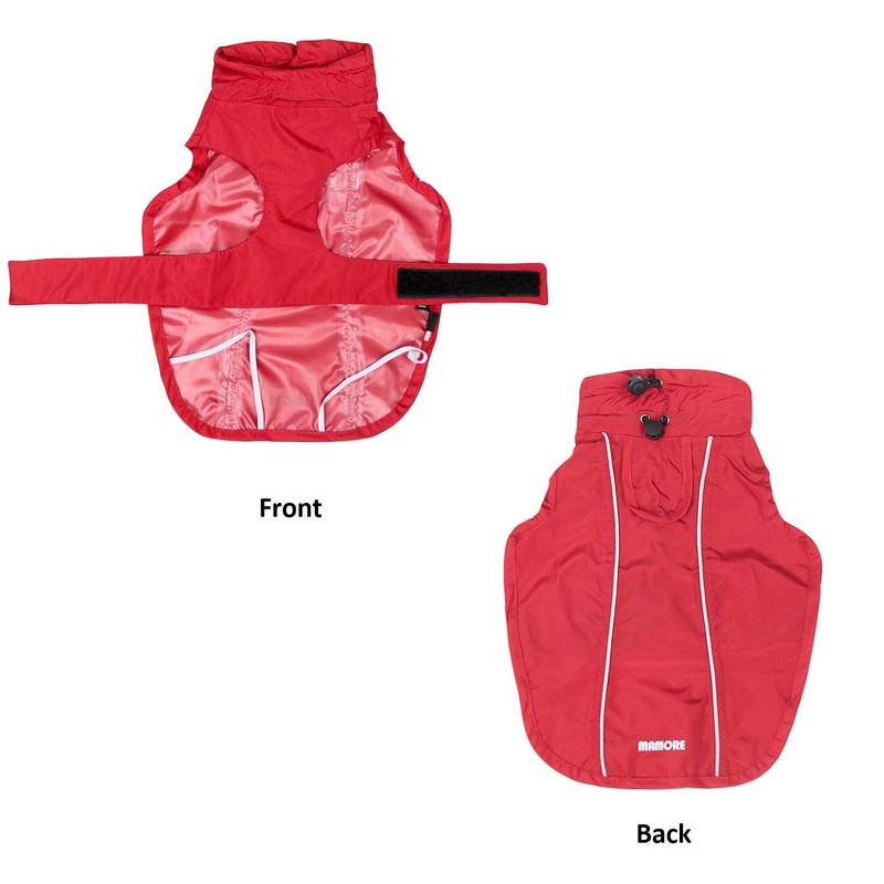 Adjustable Waterproof Dog Raincoat for Dogs,Lightweight Pet Rain Jacket Puppy