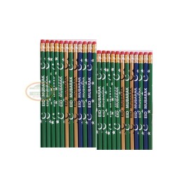 Islamic Gifts 123 Eid Mubarak Pencils [48 Pack] Happy Eid Mubarak Customized Party Favors Eid decoration Muslim Gifts Ramadan Favors Ramadan Decor