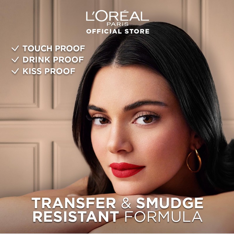 L'Oréal Paris Liquid Lipstick - Intense Colour & Matte Finish