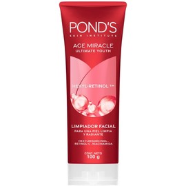 POND'S Age Miracle Limpiador Facial | Hexyl-Retinol | Antiedad | Piel más firme y radiante | 100 g