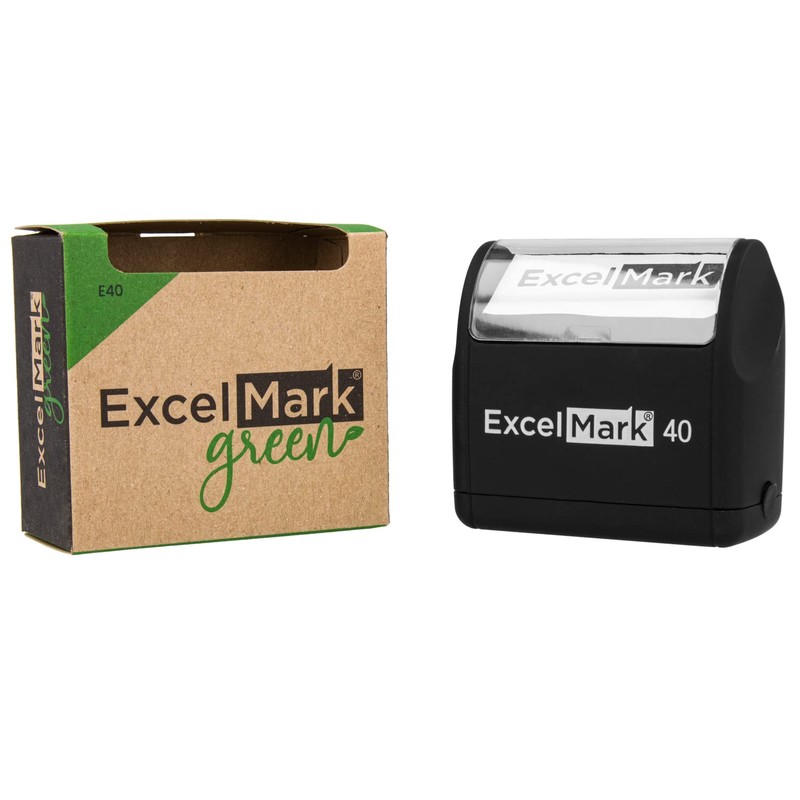 ExcelMark Pre-Inked Flash Stamp (E40)