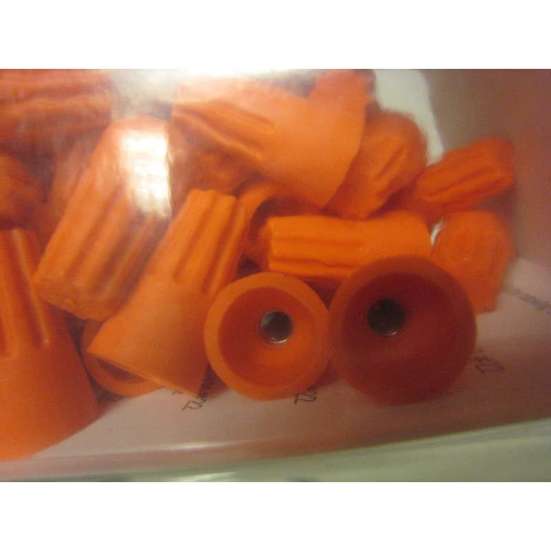 ACT 100 ACT CAP Wire Connectors yes 100 Orange 22-14