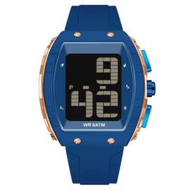 findtime Digital Watch for Seniors English Time-Telling Extra Large Numbers Display Alarm Waterproof Wrist Watches for Elderly Visually & Hearing Impaired Easy to Read