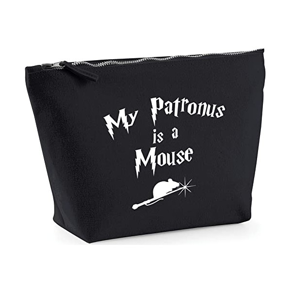 Hippowarehouse My Patronus Is A Mouse printed make up cosmetic