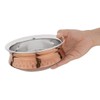 Olympia Medium Handi Copper Serving Dish 150mm - Double Walled,