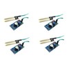 Titri 4 PCS Soil Hygrometer Detection Humidity Sensor with LM393