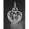 Crown Shaped Christmas Tree Topper, 30cm Height, 20cm Diameter, White