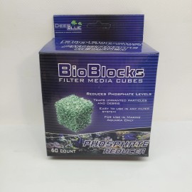 Deep Blue BioBlocks Marine Phosphate Reducer Filter Cubes 60 Ct AquariumLot of 8