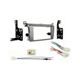 Harmony Audio Compatible with Toyota RAV4 2013 2014 2015 2016 Double DIN Stereo Harness Radio Install Dash Kit Package