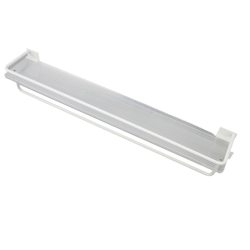 60cm Bathroom Wall Mounted Storage Shelf Punch Free Wall Mounted