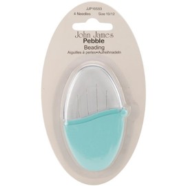 Colonial Needle Pebbles Beading Needles-Size 10/12, Pack of 4