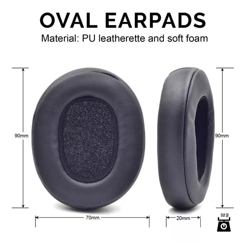 Butiao Skullcandy Hesh 3 Almohadillas De Repuesto De Cuero