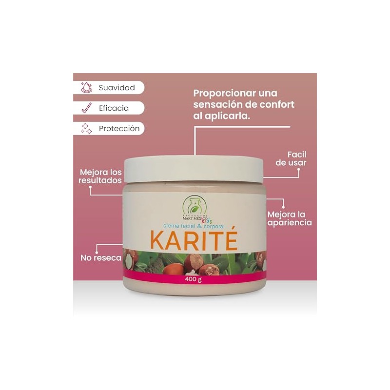 Crema Corporal De Karité KIDS Piel Hidratada 400 Gramos Productos