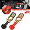 Shyfrult 2x Car Battery Terminal Post Positive Negative Connector Heavy