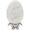 Bard's Pewter Egg Stand/Holder, Butterflies, 0.875" Diameter (Fits Hen Sized