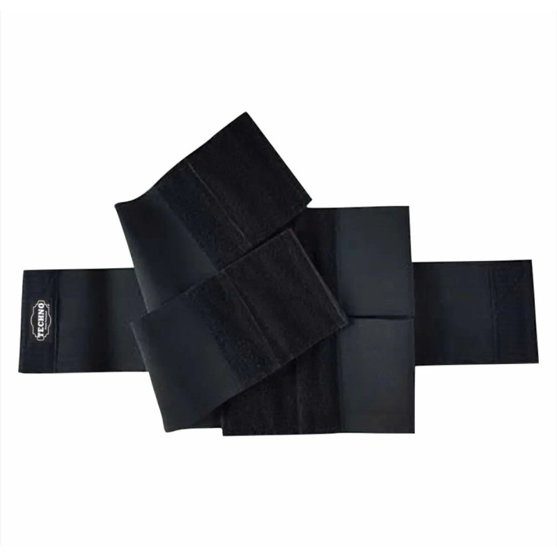 Faja Tres Velcros + Vendas Rodillas + Guantes Gym