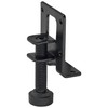 LHUIDDH 4-Pack Heavy Duty Adjustable Furniture Legs,Black Metal Leveling Feet