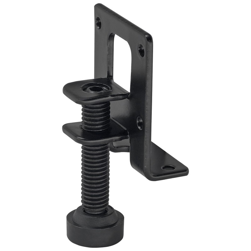 LHUIDDH 4-Pack Heavy Duty Adjustable Furniture Legs,Black Metal Leveling Feet
