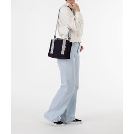 Torytos Dog Walking Bag Crossbody Tote | Navy Color | Built-in Poop Bag Dispenser