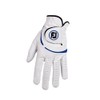 FootJoy WeatherSof Men's Golf Glove, White/Blue