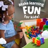 Skoolzy Counting Bears Set - 70 Pc Color Sorting Sensory