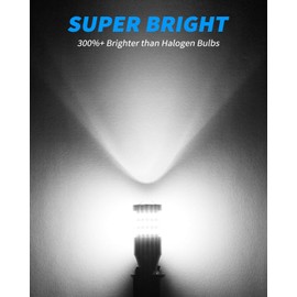 Yorkim 921 LED Bulb 912 Led Reverse Light Super Bright 3014 3030 58-SMD Chipsets Error Free, 921 led backup lights T15 LED Bulb 906 904 902 W16W 921 912 Reverse Lights, 6500K White, Pack of 2