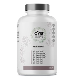 CYB Hair Vital, with 9 vitamins, zinc, copper and taurine, 1 x 365 capsules