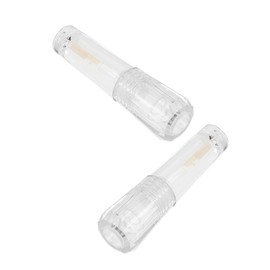 Baluue 2pcs Empty Lip Gloss Tube Refillable Container for Liquid Eyeshadow and Lip Oil Leak Design for Travel Makeup Portable and Secure Dispenser