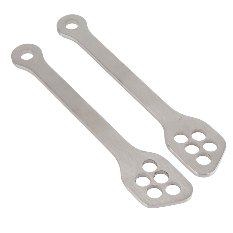 20‑30mm Adjustable Rear Lowering Link Kit 304 Stainless Steel Replacement
