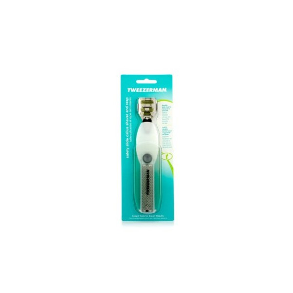 Safety Slide Callus Shaver/ Rasp - White -