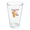 LOGOVISION Guess What Cat Butt 16 oz Pint Glass, Tempered