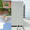 Telescoping Ladder 20ft 6.2M Aluminum Telescopic Ladder Extension Collapsible Attic