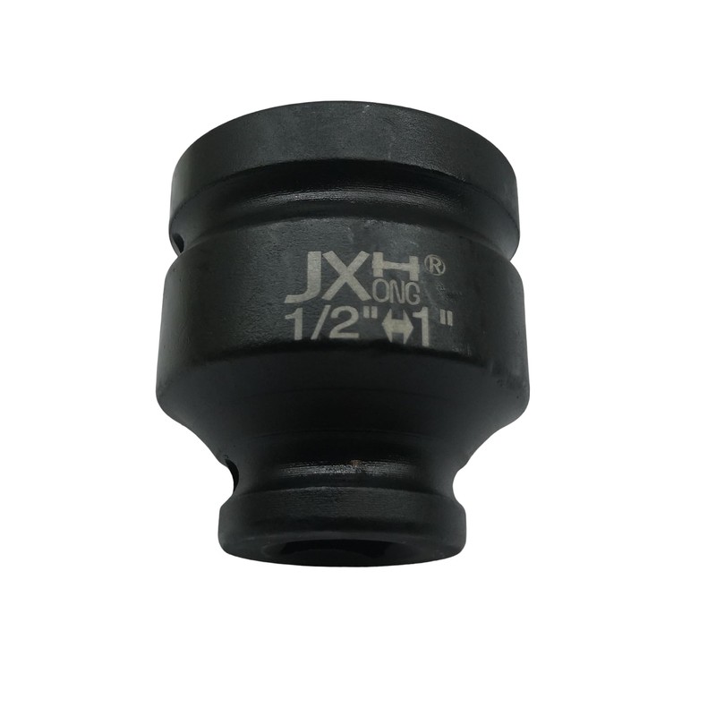 1/2" Drive 1" 4-Point Square Socket, Heat Treated Cr-V Alloy