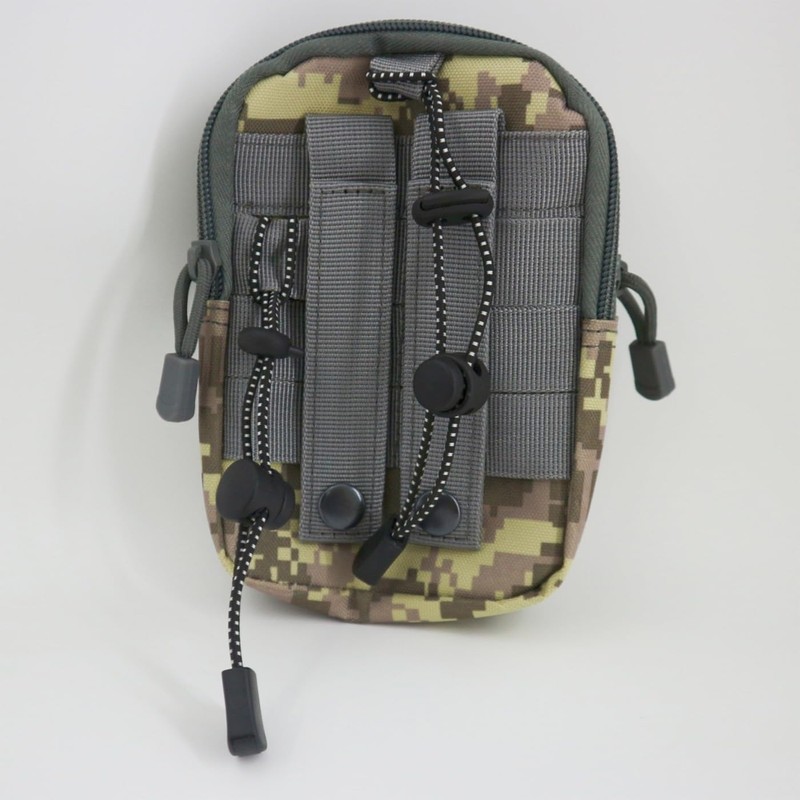 BRIIKPP Trekking Pole Holder with Adjustable Elastic Rope for Securing