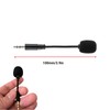 Niiyen Mini Microphone, Mini Gooseneck Microphone, 3PCS 3.5mm Jack Adjustable