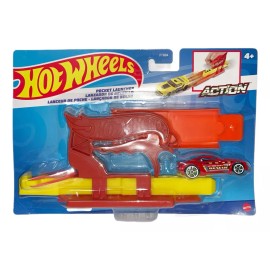 Hot Wheels Lanzador Hotwheels De Bolsillo Con Vehiculo