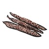 FOMIYES 12pcs Leopard Print Hair Curlers Soft Sponge Hair Rollers