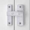 INIRET Barn Door Latches,180 Degree Gate Lock,Flip Gate Latches Hardware,Zinc