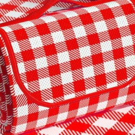 SIS-872 Versatile Picnic Mat for Beach, Lawn, Camping & Outings - Lightweight & Colorful Picnic Mat (8-Person)/Yellow 3ea