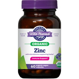 Zinc Supplement Capsules by Oregon's Wild Harvest
