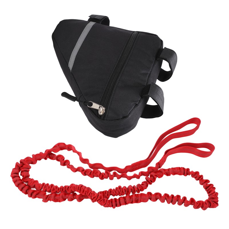 Bike Tow Bungee Attachment Rope Bicycle Pull Behind Strap Traction