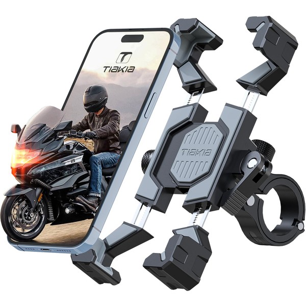 Tiakia Mobile Phone Holder Bicycle Universal Handlebar 1S Quick Disassembly