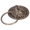Antique Door Knockers Lion Head Brass Door Pull Retro Door