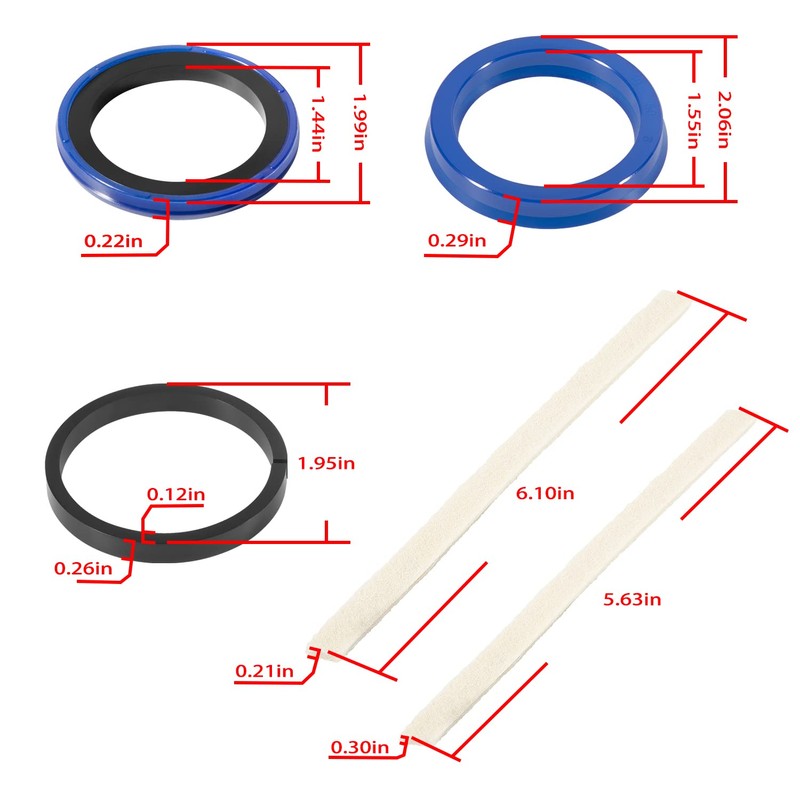 Cylinder Seal Kit/rebuild kit For Rotary Lift 2 post Pacoma