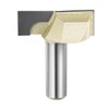 sourcing map Bottom Cleaning Router Bit 2" Diameter 1/2" Shank