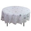 Exquisite 12 Pack Premium Rectangle Holiday Design Plastic Tablecloth -