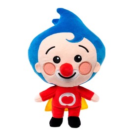 BANDAI Plim PL85021 Plush Toy, 20 cm, Multicoloured, Toy with Sayings from the Series and Delights Children